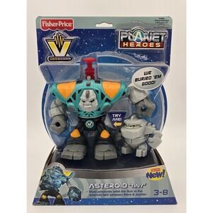 Fisher Price Planet Heroes Tiny Asteroid Rock Figure New - BATTERIES INCLUDED*